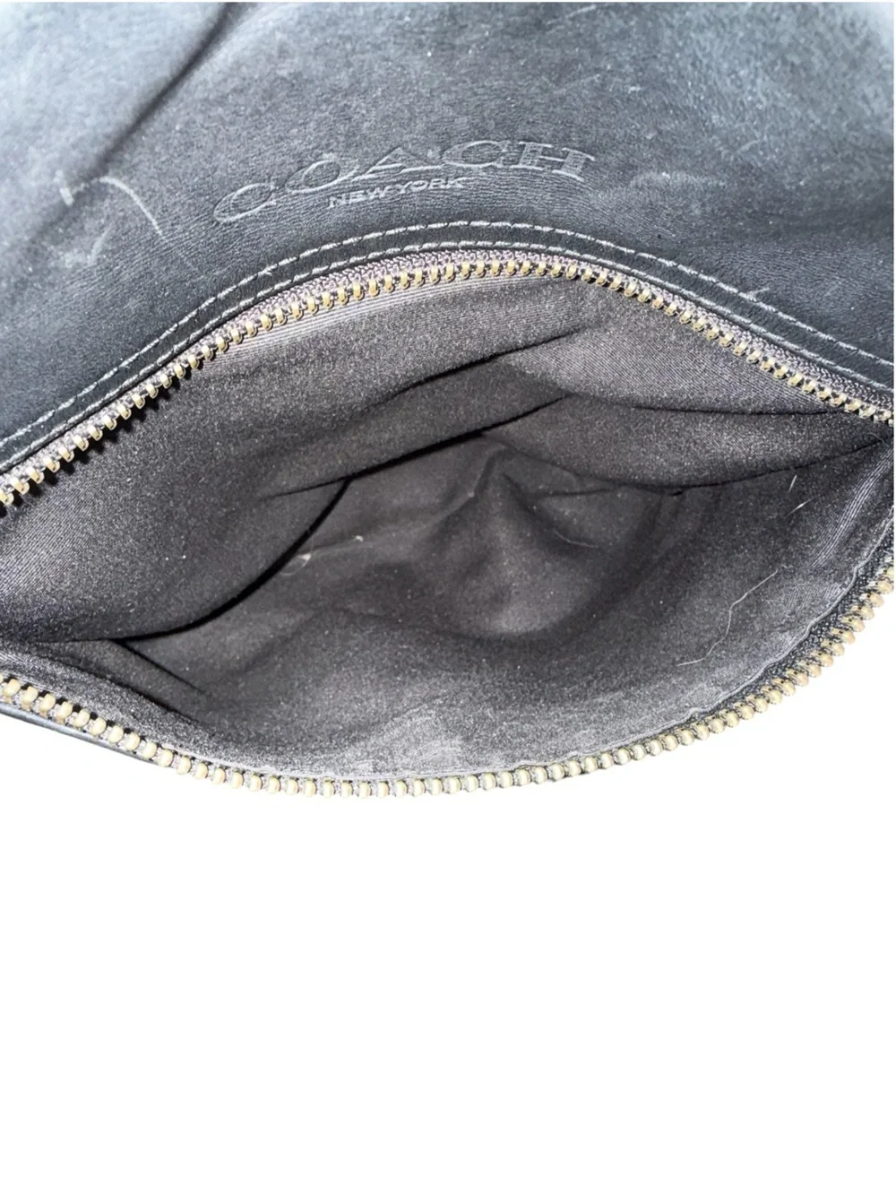 Coach Houston Flight Bag Signature Leather Black Crossbody